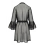 Воздушный пеньюар LOVELIA PEIGNOIR black L/XL - Passion