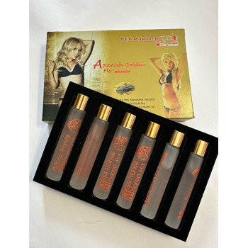 Шпанська мушка збудливий препарат для жінок Spanish Golden Fly 6 Шт